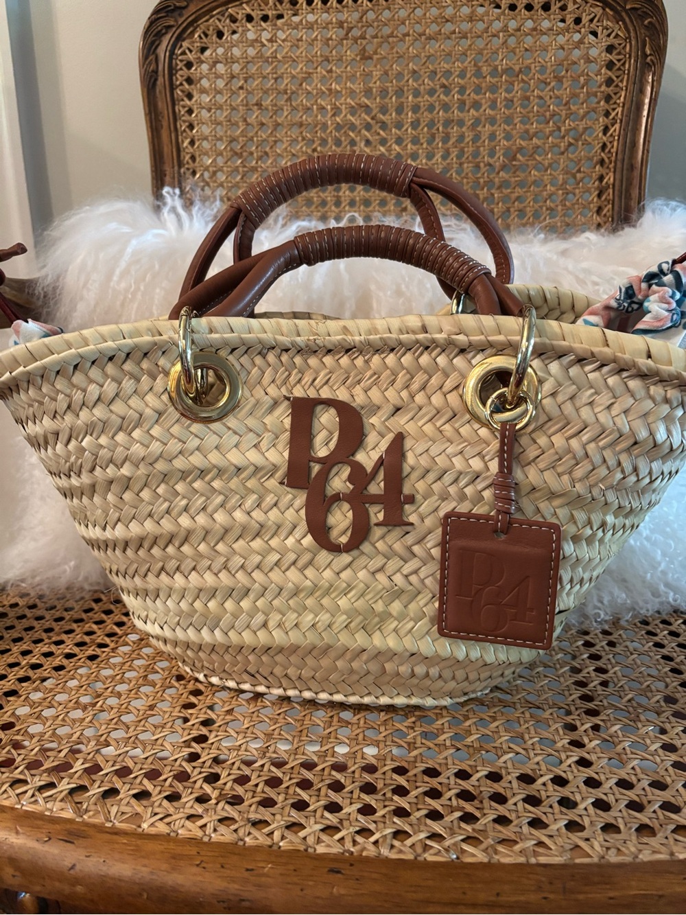 Paris/64 Capazo Soho Cuervo Handmade Basket Bag